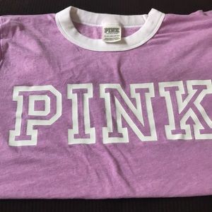 PINK t-shirt purple, XS